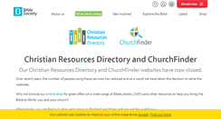 Desktop Screenshot of directory.biblesociety.org.uk