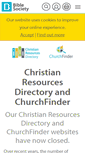 Mobile Screenshot of directory.biblesociety.org.uk